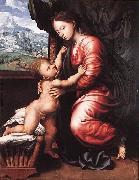 Jan van Hemessen Virgin and Child painting